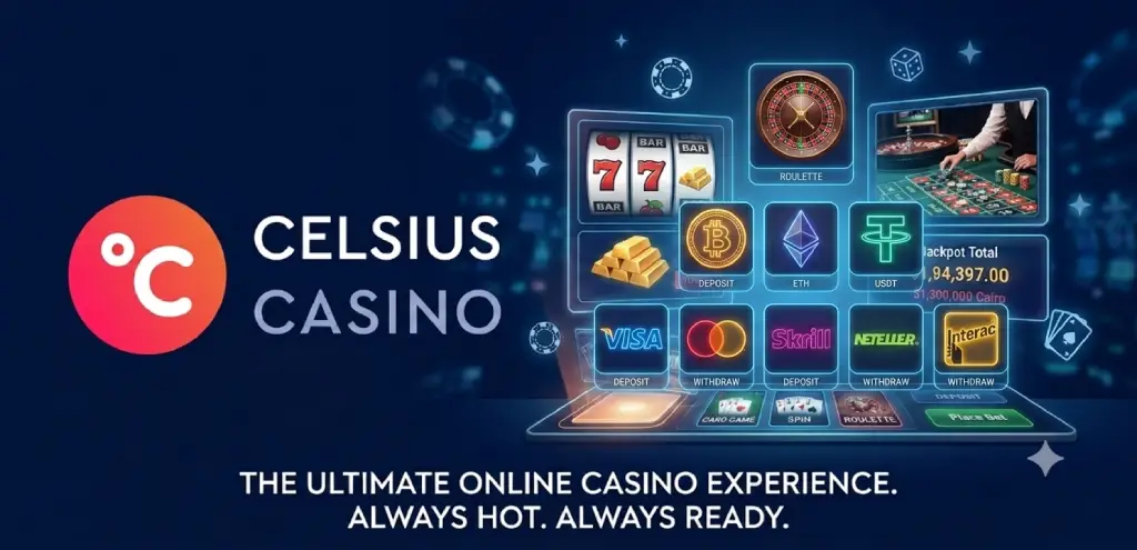 Celsius casino betét és kifizetés Magyarország